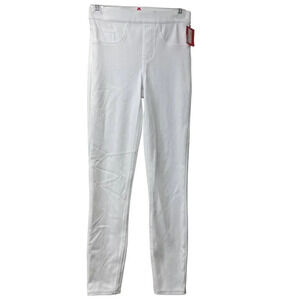 Spanx Women's  XS White Ankle jean-ish Leggings NEW FLAW